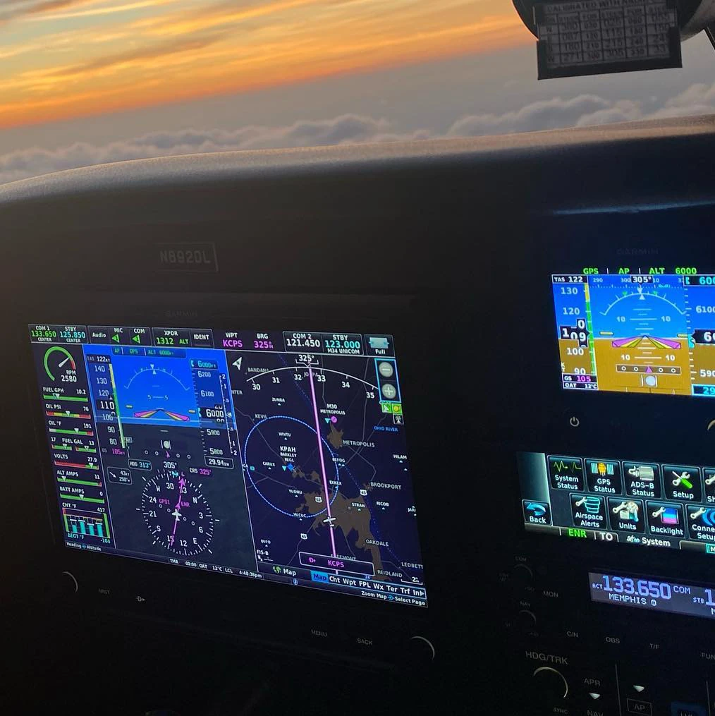 Aircraft instrument panel